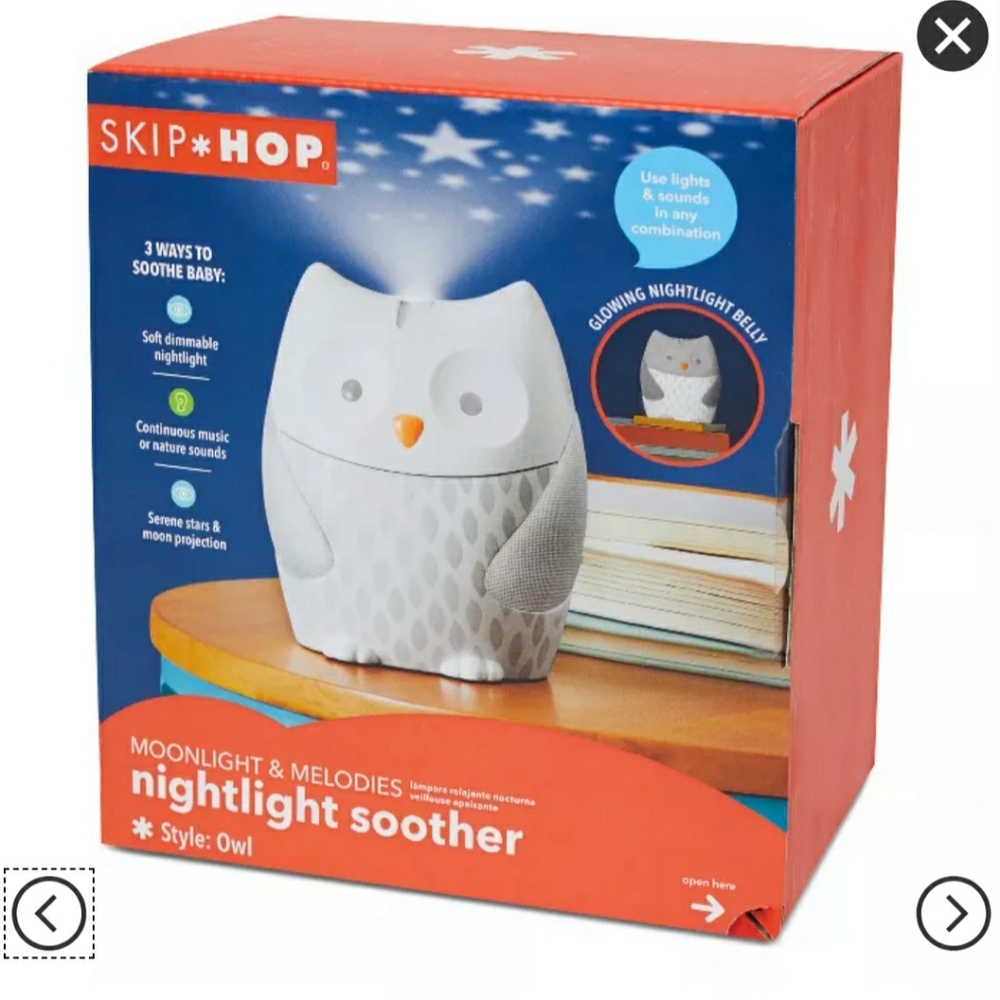 Skip Hop owl nightlight soother